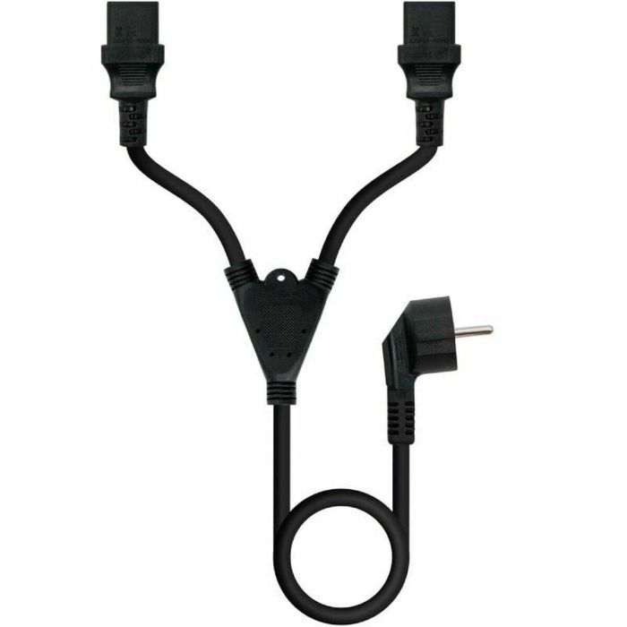 NANOCABLE Cable alimentacion CEE7/M - 2xC13/H, 3 m 13