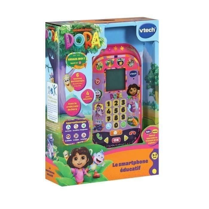 VTech VTE3417765808050 Dora El Teléfono Inteligente Educativo Multicolor 4 VTech VTE3417765808050 Dora El Teléfono Inteligente Educativo Multicolor 4