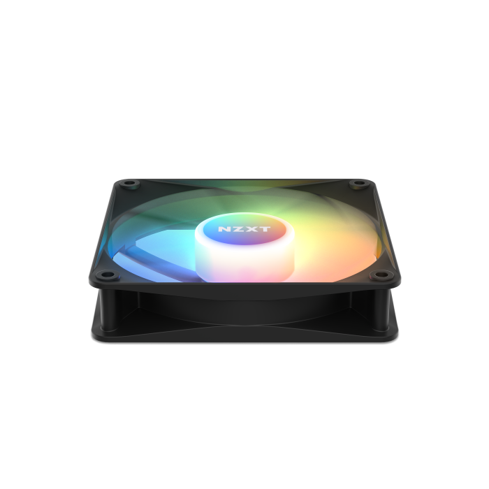 NZXT RF-C12SF-B1 Ventilador RGB PWM 12 cm Negro - Rodamiento Hidrodinámico, 500-1800 RPM, 33.88 dB 2