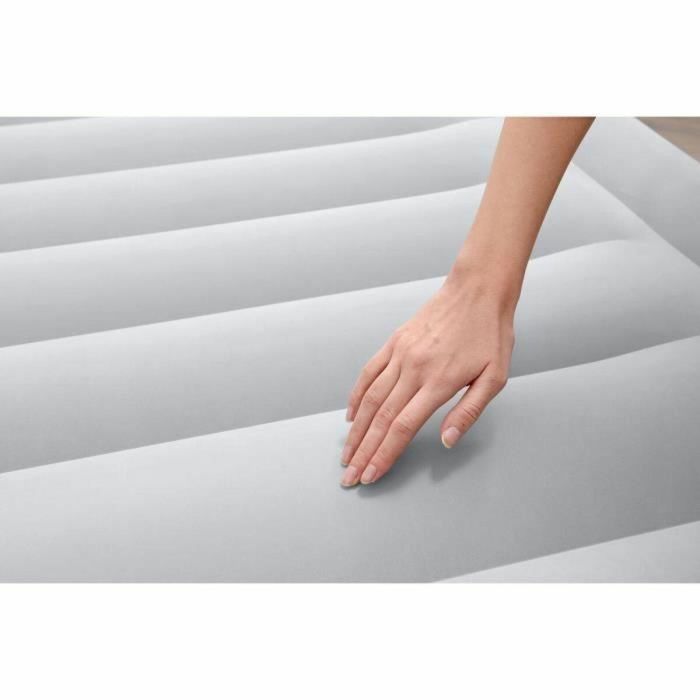 Bestway 6713I Colchón Hinchable Tritech™, 2 plazas, 203x152x51 cm, Bomba Eléctrica Integrada, con Estructura de Cama 3