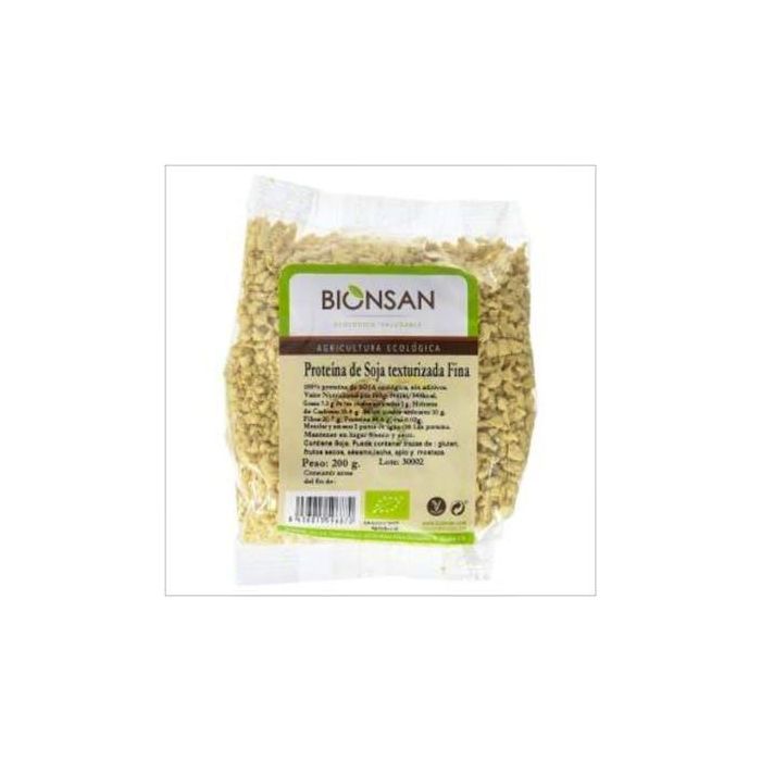BIONSAN Proteína de Soja Texturizada Fina 200g Ecológica - Ideal Sustituto Vegetal de Carne Picada