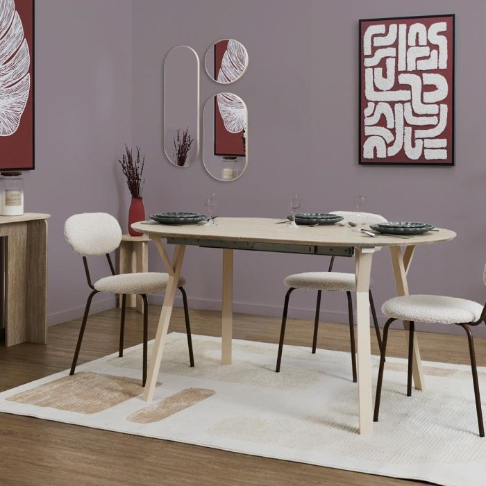 Home Deco Factory Juego De 3 Espejos Veda Beige Colección Terra Nova 6 Home Deco Factory Juego De 3 Espejos Veda Beige Colección Terra Nova 6