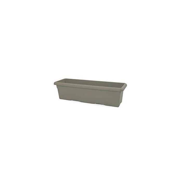 Jardinera rectangular PLASTIKEN - 60 X 33 cm - Taupe 1 Jardinera rectangular PLASTIKEN - 60 X 33 cm - Taupe 1