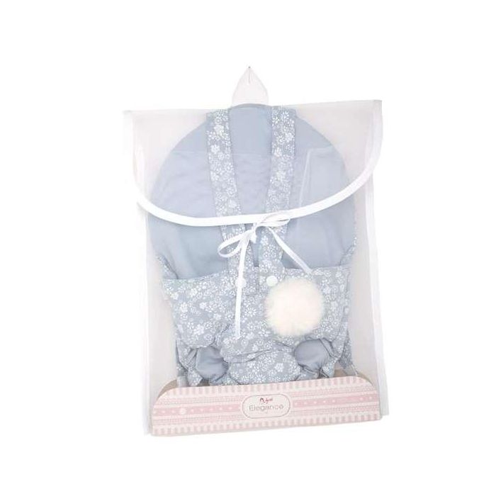 Portababe azul (para muñecos de 40-45 cm) Portababe azul (para muñecos de 40-45 cm)
