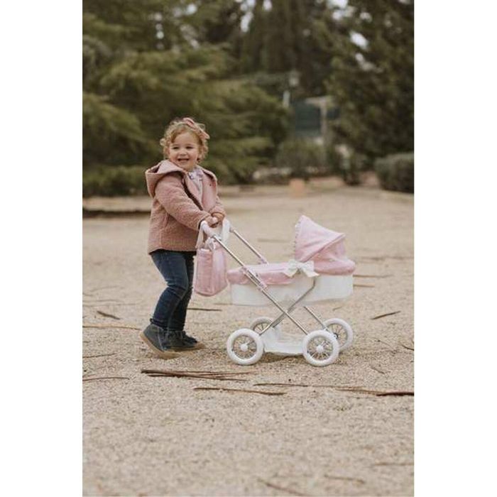 Coche capota reborn de paris 37x56x56 cm c/bolso (altura manillar: 55 cm) 3