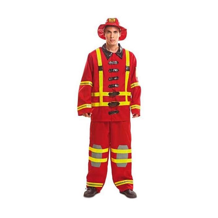 Disfraz adulto bombero talla s 0 Disfraz adulto bombero talla s 0