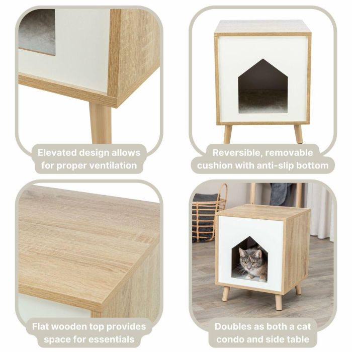 Cama para mascota Trixie Gris Natural 4 Cama para mascota Trixie Gris Natural 4