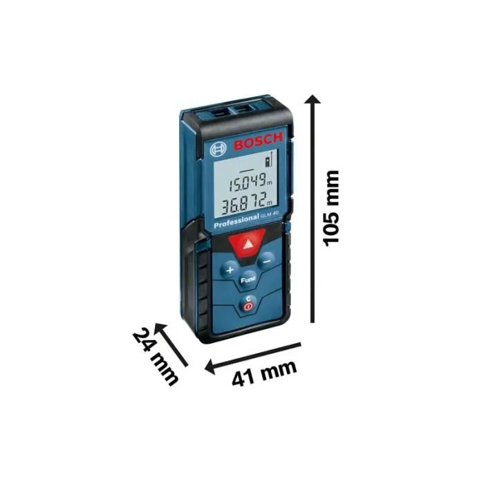 Bosch GLM 40 Medidor Láser de Distancias Profesional 40 m 5 Bosch GLM 40 Medidor Láser de Distancias Profesional 40 m 5