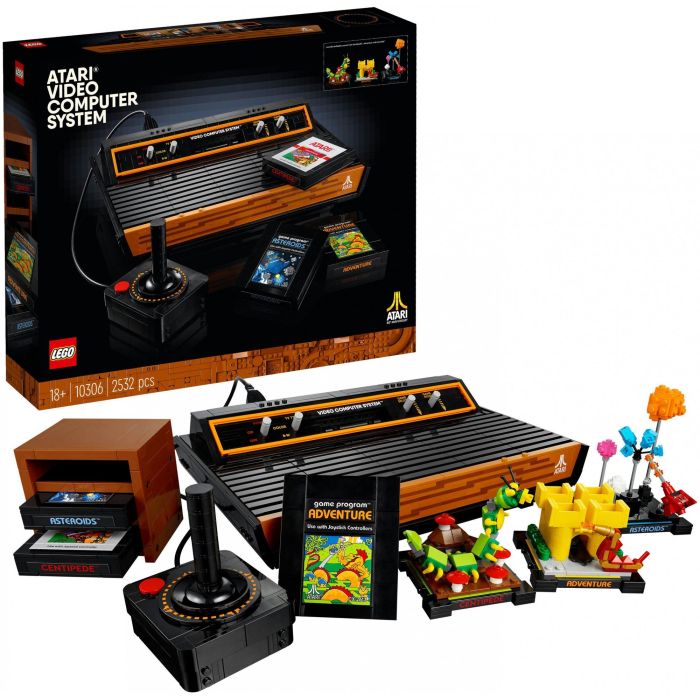 LEGO Icons 10306 Atari 2600, modelo para construir, consola de juguetes de video, para adultos 12 LEGO Icons 10306 Atari 2600, modelo para construir, consola de juguetes de video, para adultos 12