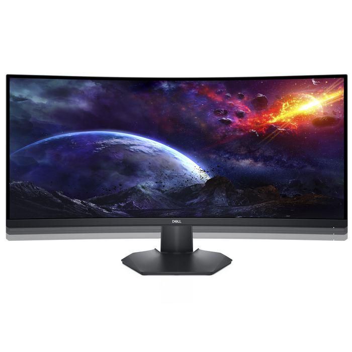 Dell 34 Pulgadas WQHD 3440x1440 Monitor Curvo Gaming 144Hz VESA Display HDR 400 LED VA 1ms 1