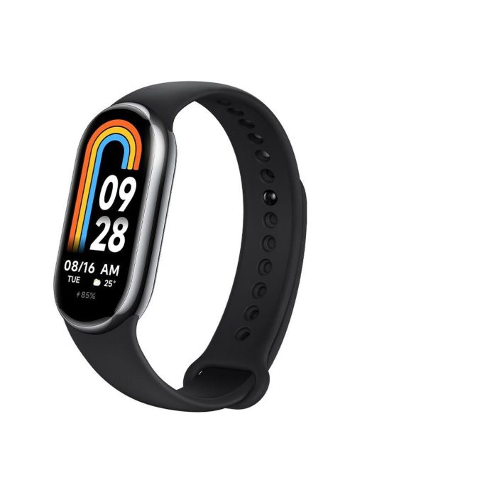 Xiaomi Smart Band 8 AMOLED Monitor de actividad física para muñeca/pinza 1.62" Negro Grafito
