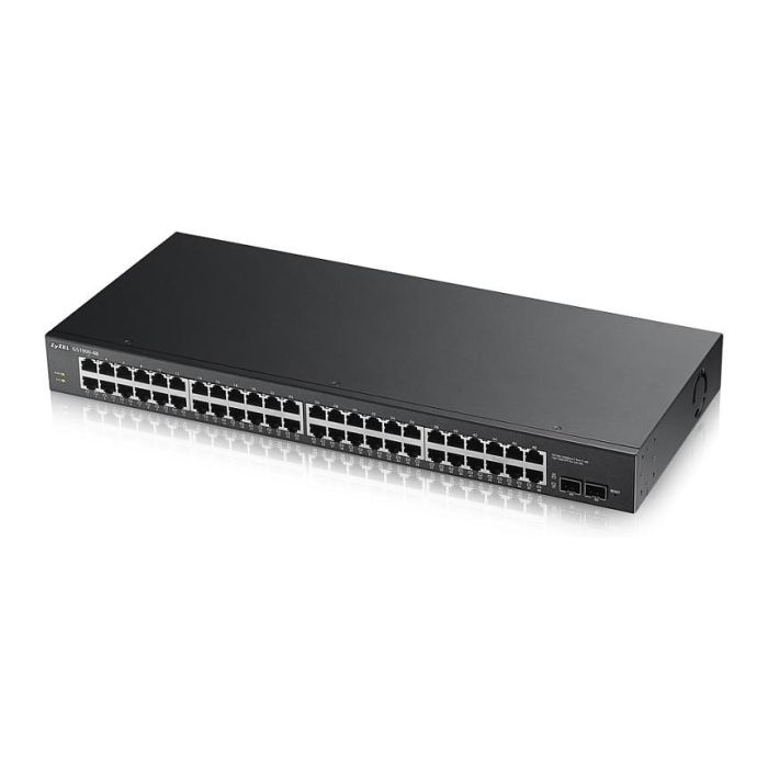 Zyxel Switch 48 Puertos GS1900-48-EU0102F Gigabit Ethernet 48x100/1000Mbps 2xSFP 0 Zyxel Switch 48 Puertos GS1900-48-EU0102F Gigabit Ethernet 48x100/1000Mbps 2xSFP 0