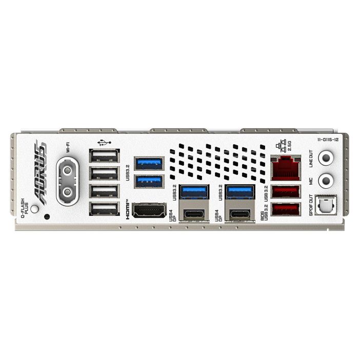 Gigabyte Placa Base X870 AORUS ELITE WF7 ICE AM5 para CPUs AMD Ryzen, VRM 16+2+2, DDR5 8200MHz OC, Wi-Fi 7, ATX 4