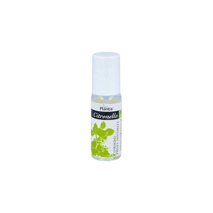 Plantis Aceite Esencial de Citronela Eco 10ml - Alivia el Picor, Cuidado Pieles Sensibles - 100% Ecológico Cymbopogon Nardus