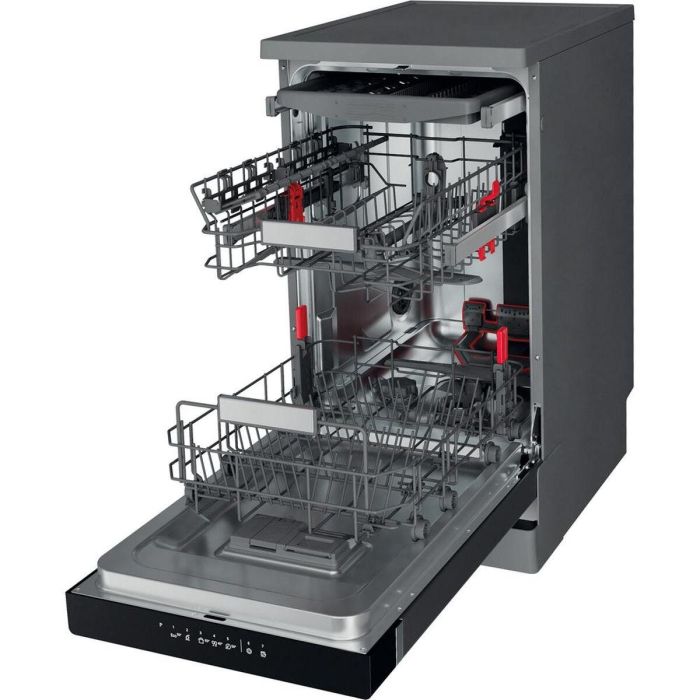 Lavavajillas Whirlpool Corporation WSFO3023PFX Acero 45 cm 10 Lavavajillas Whirlpool Corporation WSFO3023PFX Acero 45 cm 10