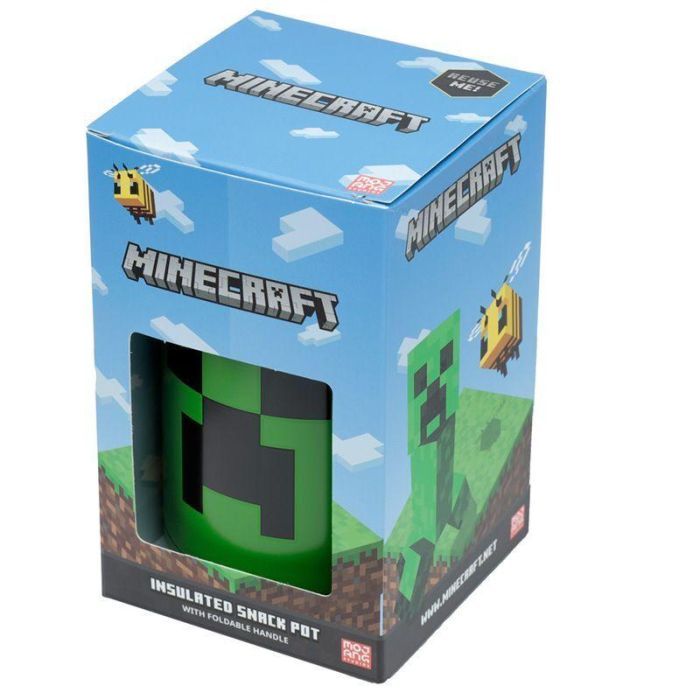 Fiambrera portatil Creeper Minecraft 500ml termo 5 Fiambrera portatil Creeper Minecraft 500ml termo 5