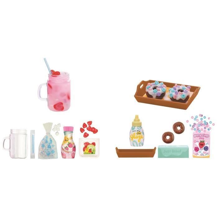 MGA 591832 Miniverse Food Series Playset Mini Cocina con Horno para Crear Recetas y Guardar Ingredientes, Edad +8 años 1