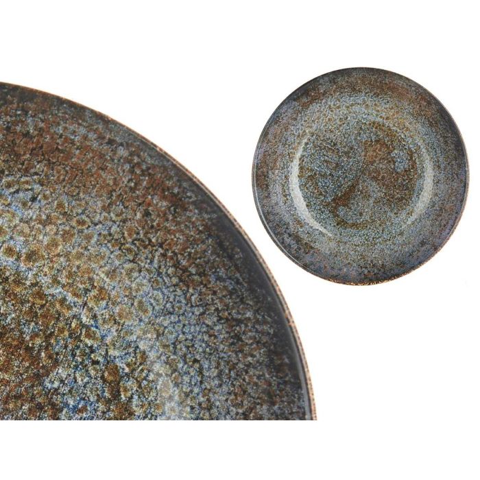 Plato Porcelana Hondo 21Cm Oscuro Vessia (24 Unidades) 2 Plato Porcelana Hondo 21Cm Oscuro Vessia (24 Unidades) 2