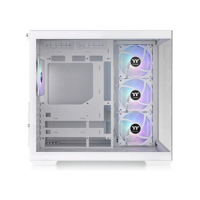 Thermaltake View 380 TG ARGB Snow White Midi Tower Blanca con Vidrio Templado para PC y Gaming 3