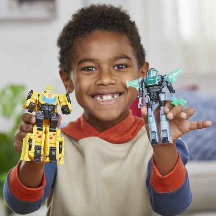 Hasbro F8439 Transformers EarthSpark Cyber-Combiner Terran y Mo Figura de Acción Transformable Robot a Dron +4 Años 3 Hasbro F8439 Transformers EarthSpark Cyber-Combiner Terran y Mo Figura de Acción Transformable Robot a Dron +4 Años 3