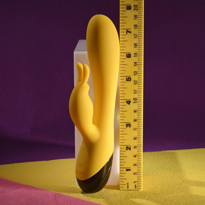 Vibrador Doble Estimulación Evolved Selopa Yellow 9 Vibrador Doble Estimulación Evolved Selopa Yellow 9