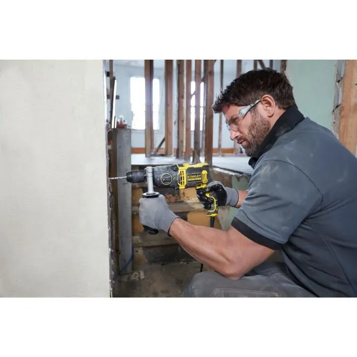 Stanley Fatmax Taladro de impacto FMEH850K-QS 850W 13mm 2 velocidades 3