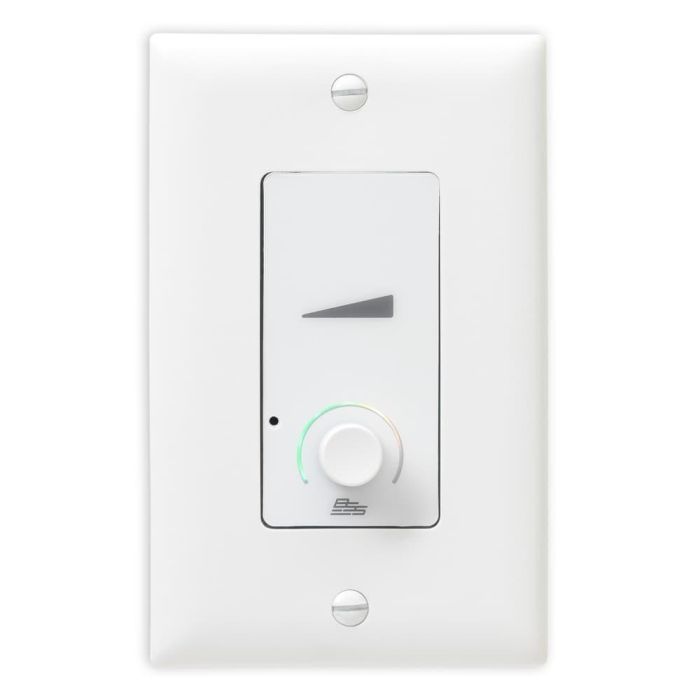 Controlador Ethernet Con Control De Volumen - Blanco Controlador Ethernet Con Control De Volumen - Blanco