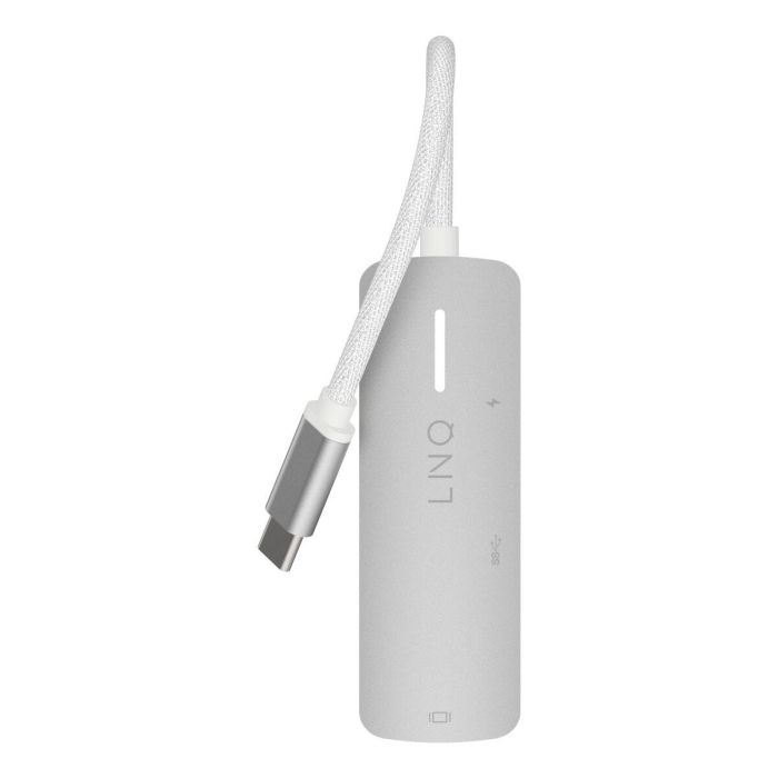 Hub USB Linq Byelements LQ49031 Blanco Gris 2 Hub USB Linq Byelements LQ49031 Blanco Gris 2