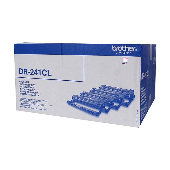 Brother Pack 4 Tambores Color CMYK DCP-9015CDW/9020CDW, HL-3140CW/3150CDW/3170CDW, MFC-9140CDN/9330CDW/9340CDW - 15.000 Páginas 1