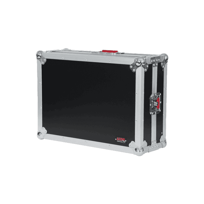 Gator Flightcase Controlador Pequeño Gtour Compatible con Numark Mixtrack Quad, Pioneer DDJ-SB, Denon DN-MC6000 MK2, Akai MPK249, J Audio Encore 2000 1