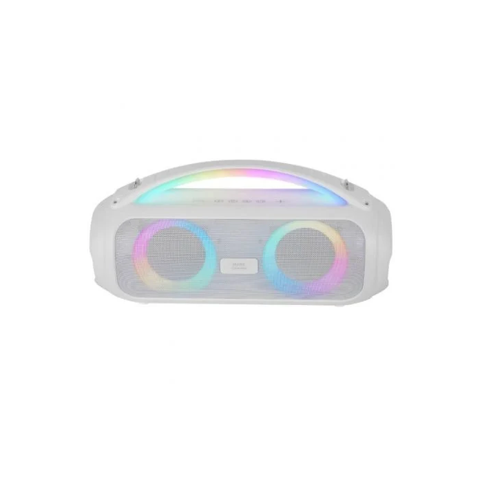 Mars Gaming Altavoz MS-PULSE Bluetooth 50W RMS 2.0 Blanco con Iluminación RGB Portátil Ultra-Bass 1 Mars Gaming Altavoz MS-PULSE Bluetooth 50W RMS 2.0 Blanco con Iluminación RGB Portátil Ultra-Bass 1