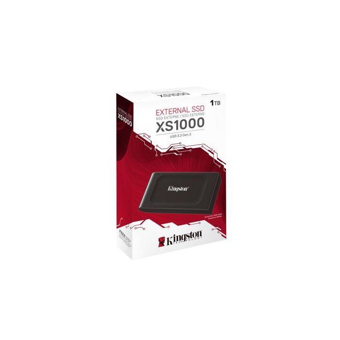 Kingston XS1000 SSD Externo 1 TB Negro USB 3.2 Gen 2 hasta 1050 MB/s SXS1000/1000G 2 Kingston XS1000 SSD Externo 1 TB Negro USB 3.2 Gen 2 hasta 1050 MB/s SXS1000/1000G 2