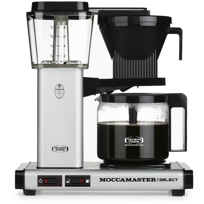 Moccamaster Cafetera KBG Select - Matt Silver