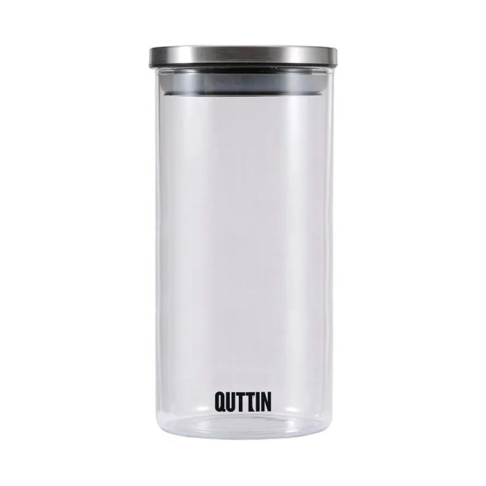 Tarro de Borosilicato Quttin 10 x 21 cm (12 Unidades) 6 Tarro de Borosilicato Quttin 10 x 21 cm (12 Unidades) 6