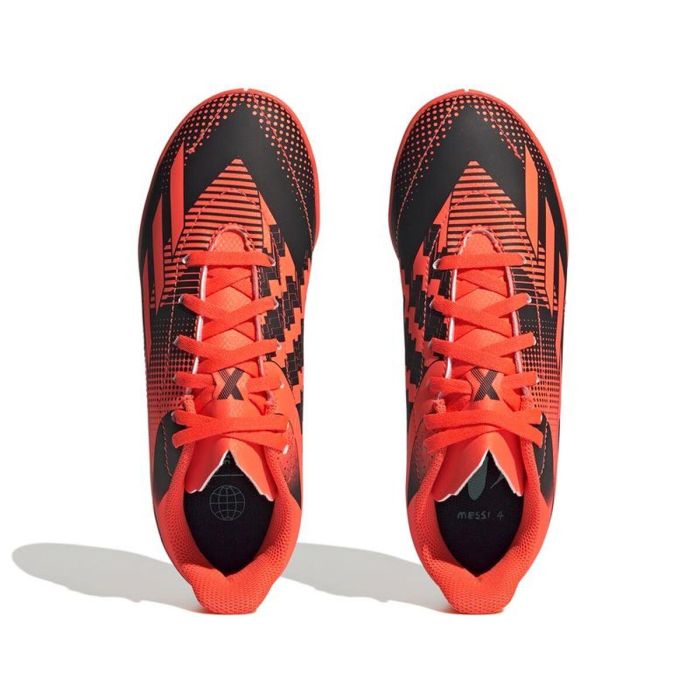 Zapatillas de Fútbol Sala para Niños Adidas X Speeportal Messi.4 Naranja