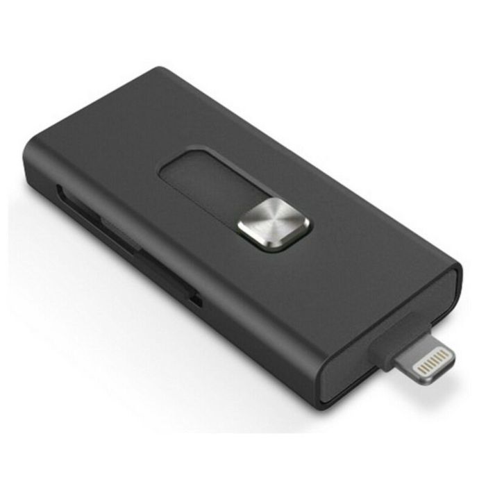 Lector de Tarjetas KSIX Micro SD Negro 10 Lector de Tarjetas KSIX Micro SD Negro 10