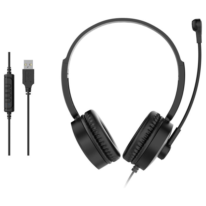 Equip Auriculares Gaming con Micrófono 245301, Diadema Estéreo Alámbrico USB-A Negro, 2 m Cable, 20-20000 Hz, 32 Ohm 0 Equip Auriculares Gaming con Micrófono 245301, Diadema Estéreo Alámbrico USB-A Negro, 2 m Cable, 20-20000 Hz, 32 Ohm 0