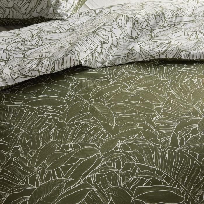 Juego de cama - TODAY Crazy - Estampado jungla - 2 personas - 220 x 240 cm - Verde 2 Juego de cama - TODAY Crazy - Estampado jungla - 2 personas - 220 x 240 cm - Verde 2