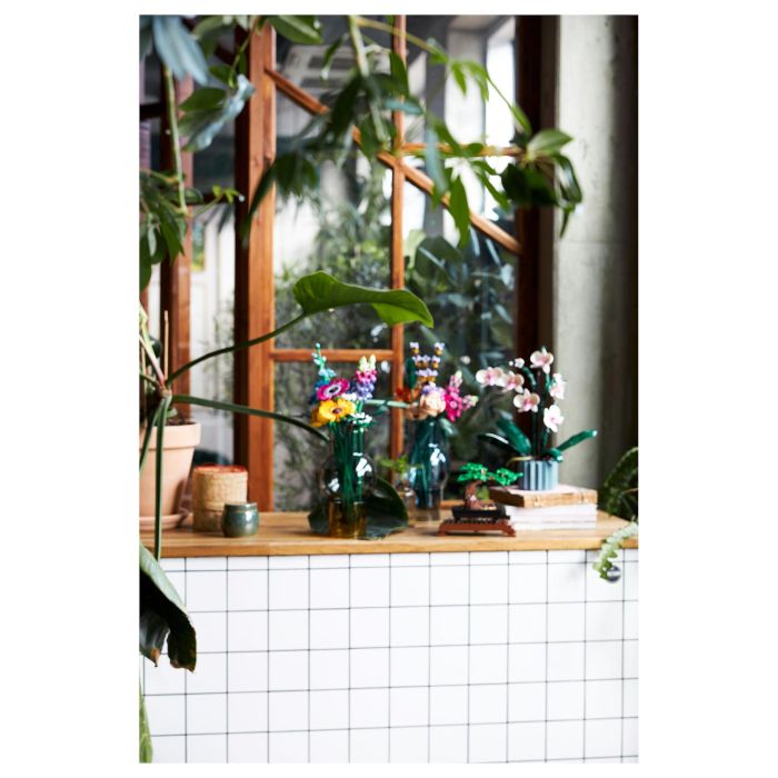 LEGO ICONS 10315 Jardín Meditativo, Juego de Construcción, 1363 Piezas, 18+ Años