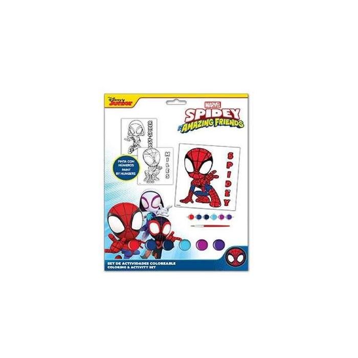 Cerdá Set de Papelería Coloreable Spidey, para Niños 3+ Años, Blanco, 22.6 x 29.8 x 1.0 cm 0 Cerdá Set de Papelería Coloreable Spidey, para Niños 3+ Años, Blanco, 22.6 x 29.8 x 1.0 cm 0