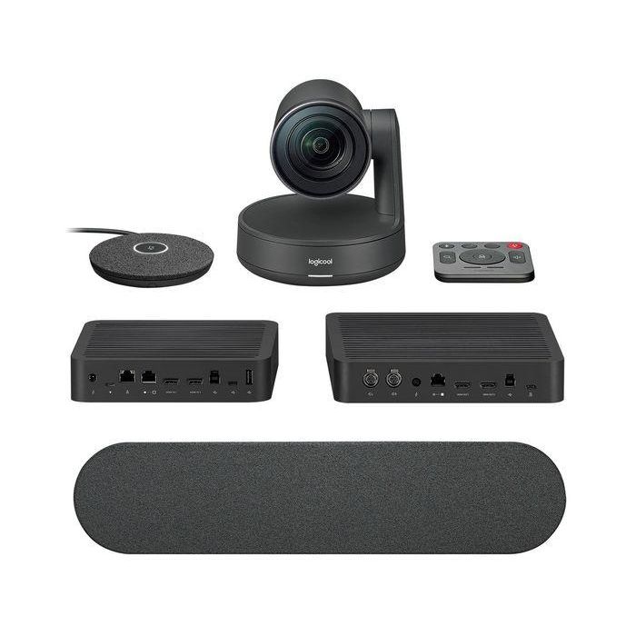 Logitech 960-001218 Sistema de Videoconferencia Rally 4K para Salas Grandes, Campo de Visión 82º, Zoom 15x, compatible con Teams, Zoom, Skype 1 Logitech 960-001218 Sistema de Videoconferencia Rally 4K para Salas Grandes, Campo de Visión 82º, Zoom 15x, compatible con Teams, Zoom, Skype 1