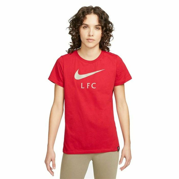 Camiseta de Manga Corta Mujer Nike Liverpool FC Rojo Camiseta de Manga Corta Mujer Nike Liverpool FC Rojo