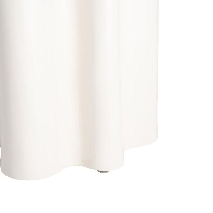 Mesa Auxiliar Lacado Crema Dm Salón 50 X 50 X 50 cm