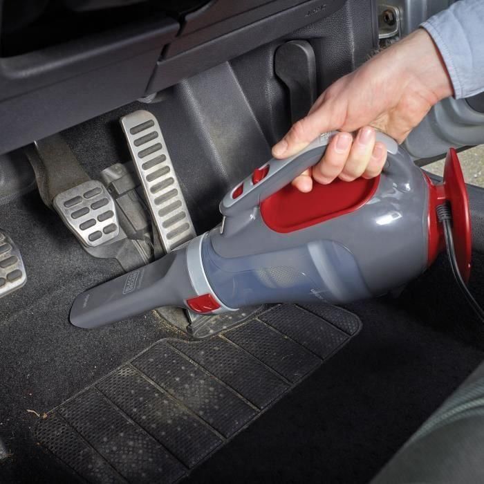 Black & Decker ADV1200-XJ Aspiradora manual para automóviles 12V 610ml cable 5m acción ciclónica 3