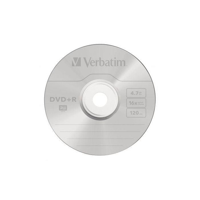 VERBATIM DVD-R 4.7GB 16x Imprimibles brillo (Tarrina 25) 2 VERBATIM DVD-R 4.7GB 16x Imprimibles brillo (Tarrina 25) 2