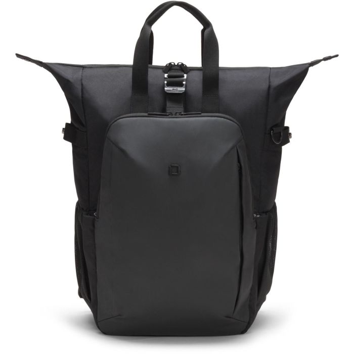 DICOTA Eco Backpack Dual GO Mochila para Portátil 13-15.6" Negro de PET Reciclado con Compartimento para Tablet y Bolsillo Frontal 7 DICOTA Eco Backpack Dual GO Mochila para Portátil 13-15.6" Negro de PET Reciclado con Compartimento para Tablet y Bolsillo Frontal 7