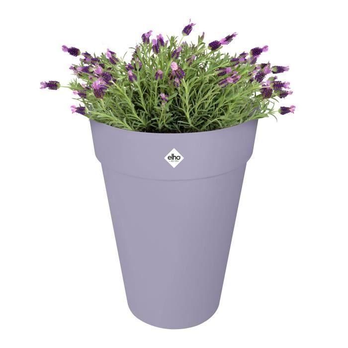 Maceta - Elho - Loft Urban Redonda - Altura 35 - Morado - L 34 x An 33,5 x Al 45 cm - Exterior - 100% reciclado 2 Maceta - Elho - Loft Urban Redonda - Altura 35 - Morado - L 34 x An 33,5 x Al 45 cm - Exterior - 100% reciclado 2