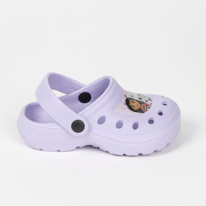 Zuecos de Playa Gabby's Dollhouse Lila 2 Zuecos de Playa Gabby's Dollhouse Lila 2