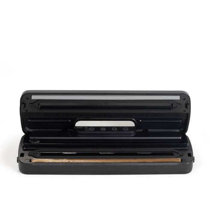 Livoo Envasadora al vacío DOM504 110W 2 funciones 3 modos según el alimento Rollo de film incluido Cortador integrado 1