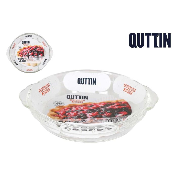 Quttin Fuente de Vidrio para Horno 20.2 x 17.8 x 3.8 cm 750 cc (6 Unidades) Quttin Fuente de Vidrio para Horno 20.2 x 17.8 x 3.8 cm 750 cc (6 Unidades)